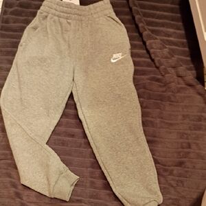 Nike Kids Heather Gray Joggers